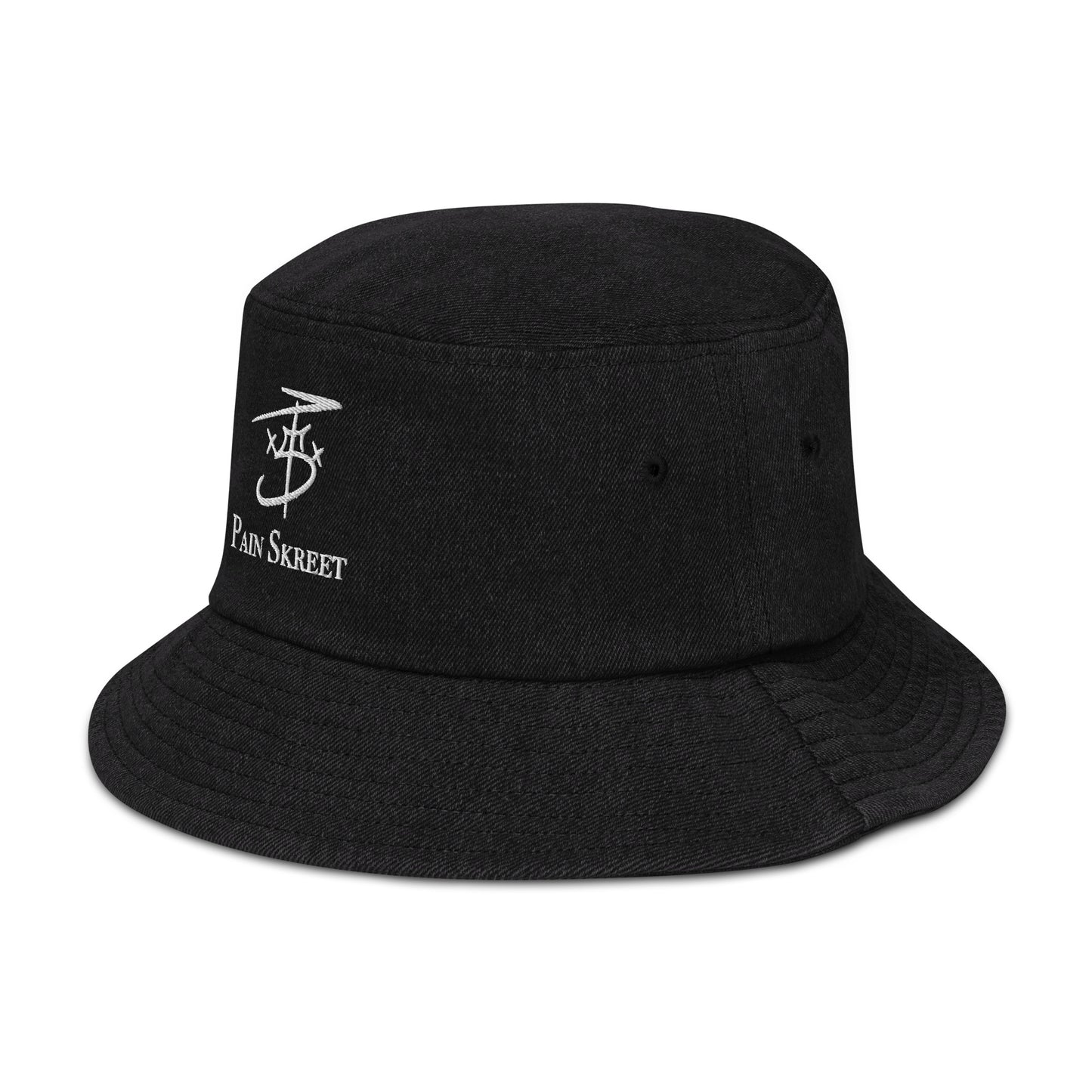 Pain Skreet Denim Bucket Hat