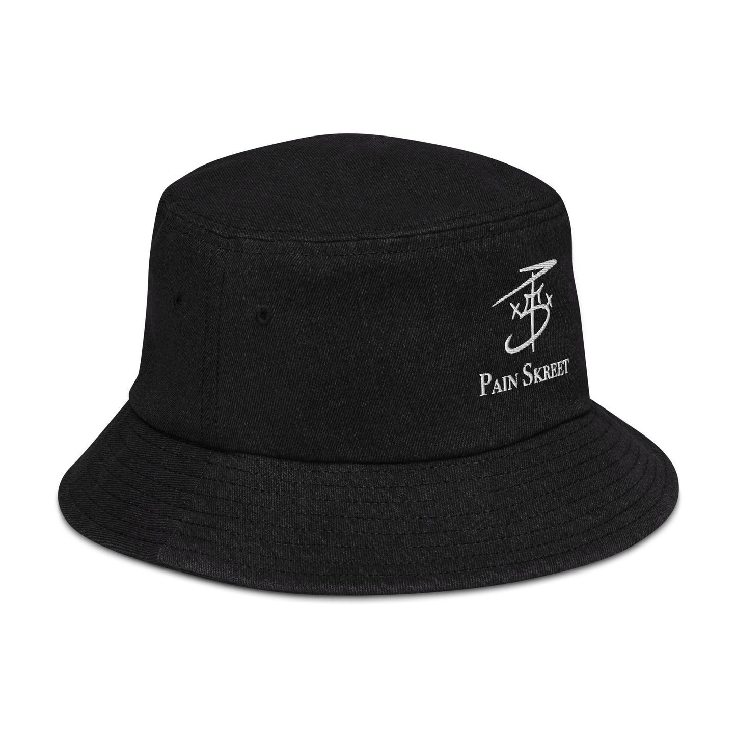 Pain Skreet Denim Bucket Hat