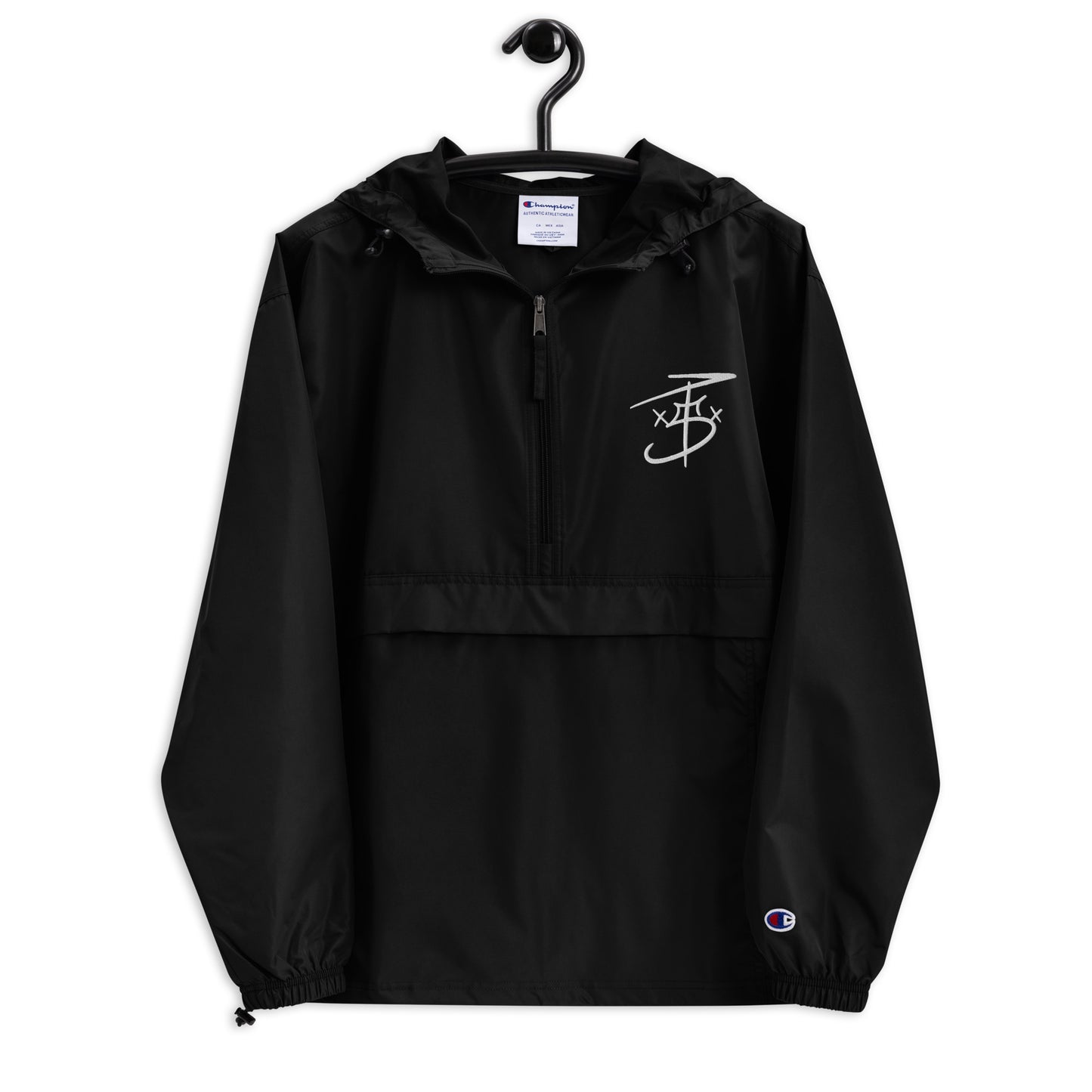 Pain Skreet x Champion Packable Jacket (Embroidered)