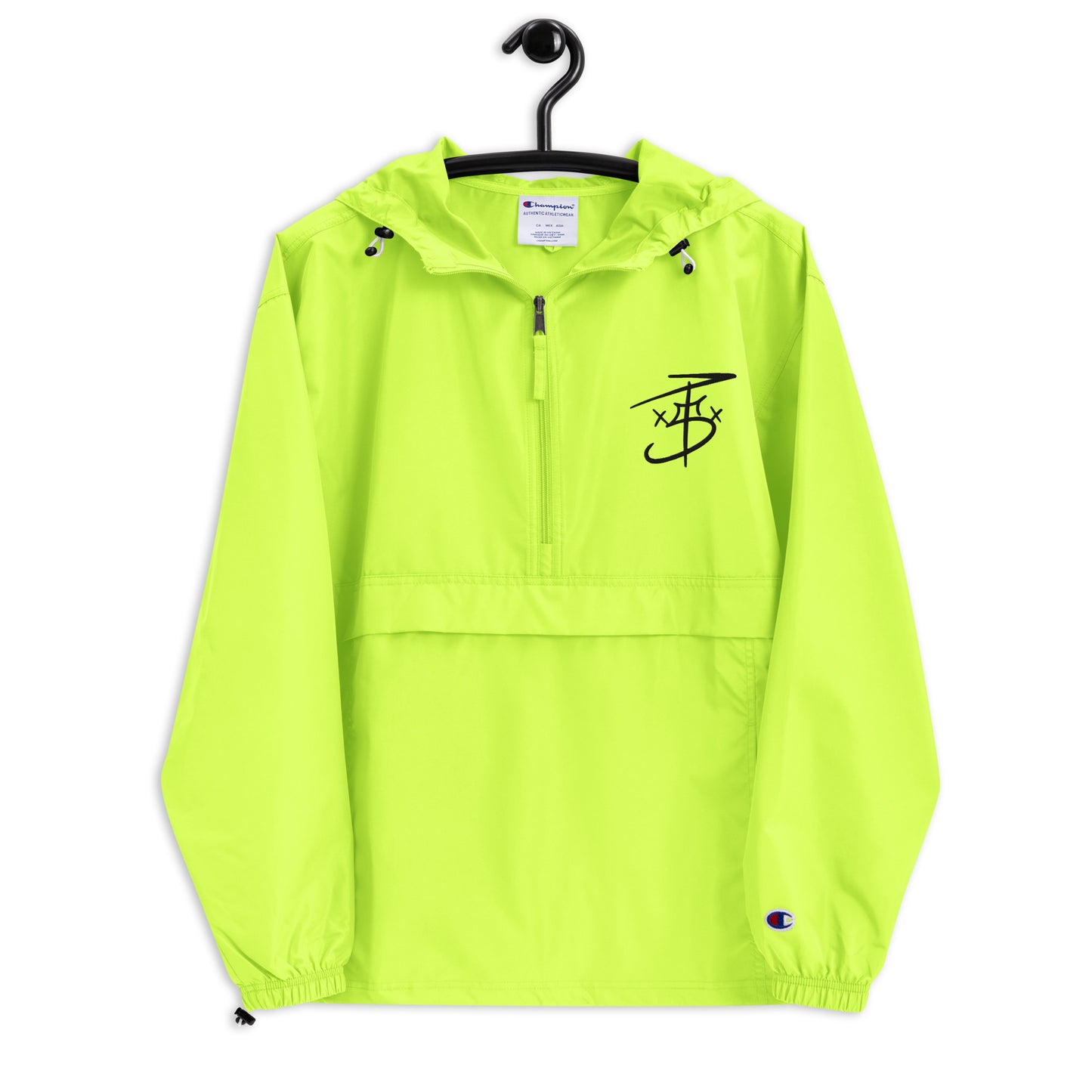 Pain Skreet x Champion Packable Jacket (Embroidered)